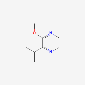2D structure of 2-isopropyl-3-methoxypyrazine
