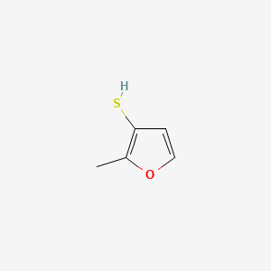 2D structure of 2-methyl-3-furanthiol