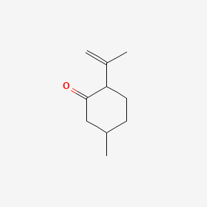 2D Lewis structure of isopulegone
