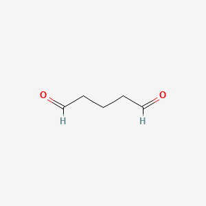 2D structure of glutaraldehyde
