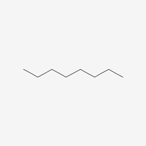 2D Lewis structure of octane