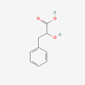 2D structure of 3-phenyllactic acid