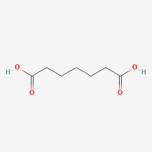 2D structure of pimelic acid