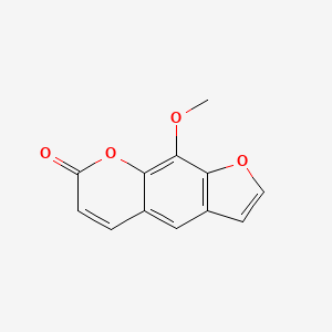 2D structure of xanthotoxin