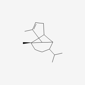 2D structure of (-)-alpha-copaene