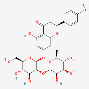 2D Lewis structure of naringin