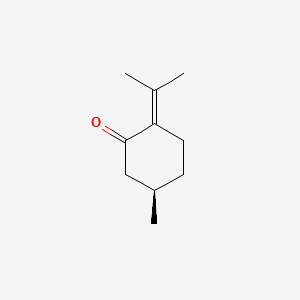 2D Lewis structure of (+)-pulegone