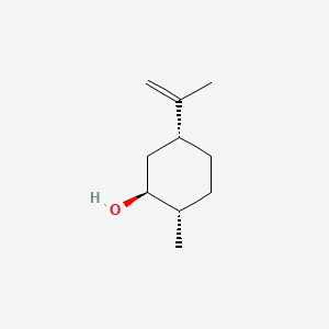 2D Lewis structure of isodihydrocarveol