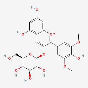 2D structure of malvidin-3-glucoside