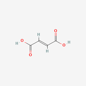2D structure of fumaric acid