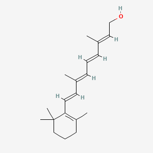 2D structure of retinol