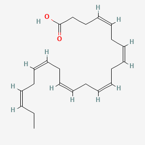 2D structure of docosahexaenoic acid