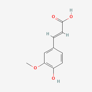 2D structure of ferulic acid