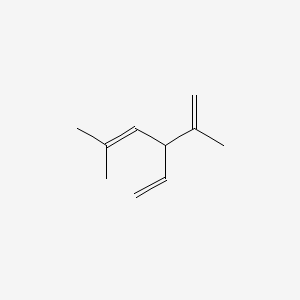 2D Lewis structure of santolinatriene