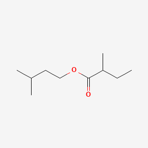 2D structure of 3-methylbutyl 2-methylbutanoate