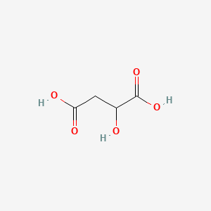 2D structure of malic acid