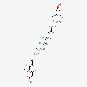 2D Lewis structure of zeaxanthin