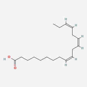 2D structure of linolenic acid