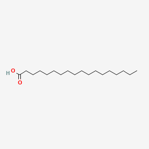 2D structure of stearic acid