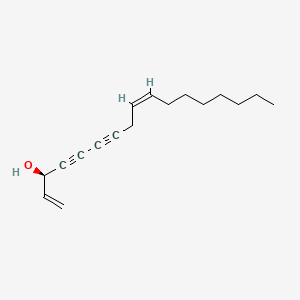 2D structure of falcarinol
