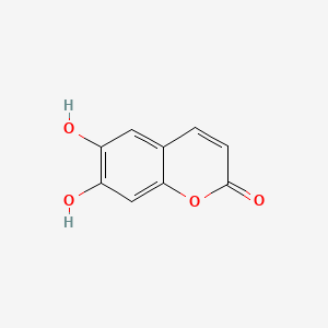 2D structure of aesculetin