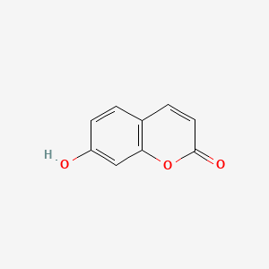 2D Lewis structure of umbelliferone