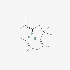 2D structure of alpha-humulene