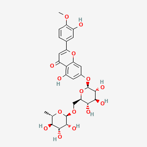 2D Lewis structure of diosmin