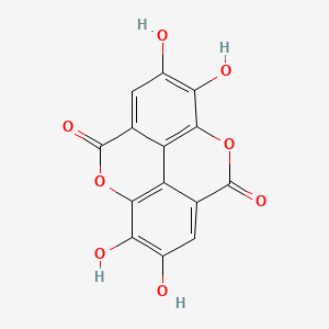 2D structure of ellagic acid