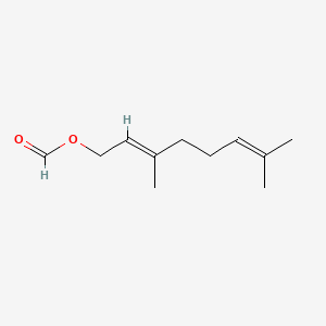 2D structure of geranyl formate