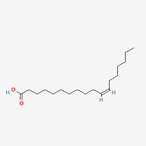 2D structure of vaccenic acid