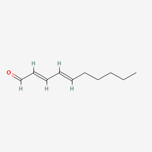 2D structure of 2,4-decadienal