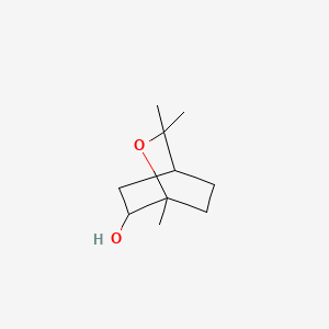 2D Lewis structure of 2-hydroxycineole