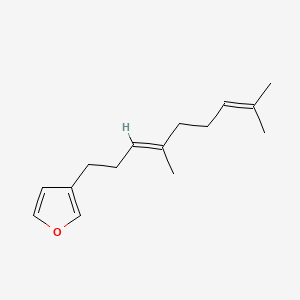 2D Lewis structure of dendrolasin