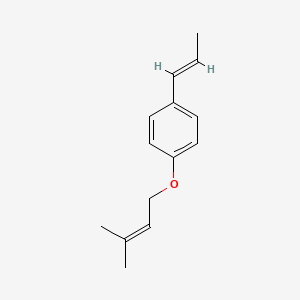 2D Lewis structure of foeniculin