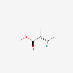 2D structure of methyl tiglate