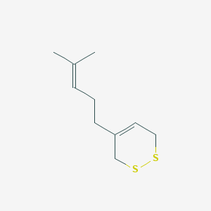 2D structure of myrcene disulfide