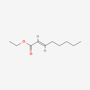 2D structure of ethyl 2-octenoate