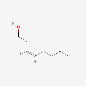 2D structure of cis-3-octen-1-ol