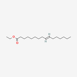 2D structure of ethyl 9-hexadecenoate