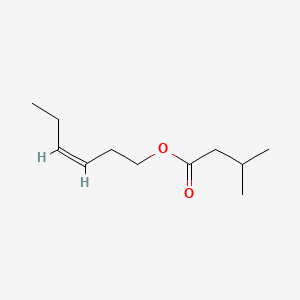2D structure of cis-3-hexenyl isovalerate