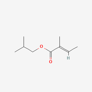 2D structure of isobutyl tiglate