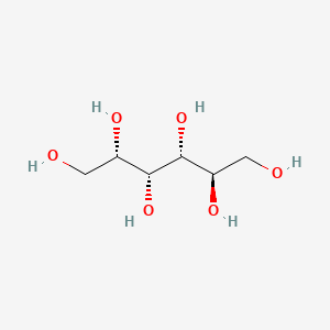 2D Lewis structure of d-sorbitol