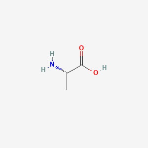 2D Lewis structure of l-alanine