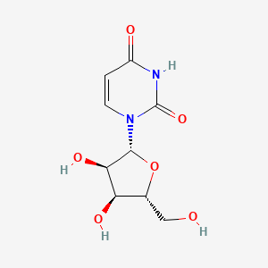 2D Lewis structure of uridine