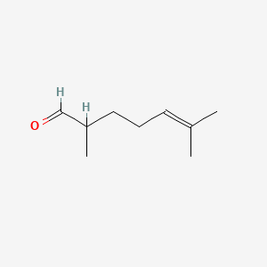 2D structure of 2,6-dimethyl-5-heptenal