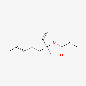 2D structure of linalyl propionate