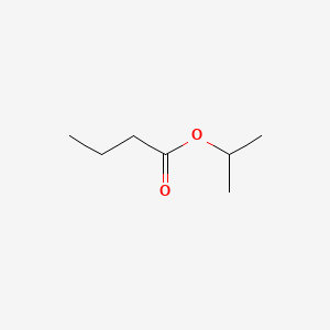 2D structure of isopropyl butyrate