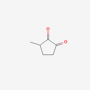 2D structure of 3-methyl-1,2-cyclopentanedione