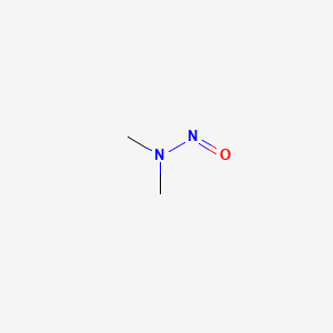 2D structure of n-nitrosodimethylamine